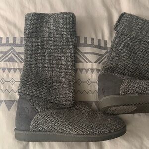 Airwalk Charcoal Knit Women's Boots